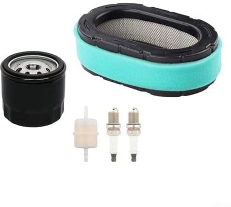 Aprilsunnyzone Kit d'entretien de filtre à air série 7000 KH-32-883-09-S1 avec filtres à huile et carburant pour moteurs de tondeuse à gazon KT610-KT745 Noir