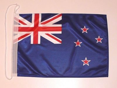 Bootsflagge Neuseeland Flagge Fahne 25 x 40 cm FLAGGENMAE® Bootsfahne