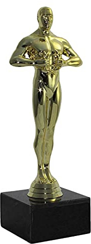 S.B.J - Sportland Pokal Siegerfigur auf Marmorsockel, Größe ca. 25 cm