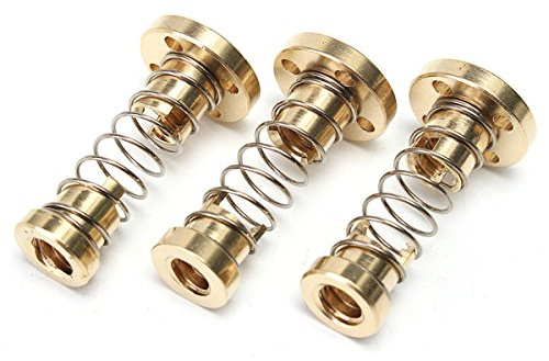 EsportsMJJ T8 Vis De Plomb Écrou Réglable 2Mm/4Mm/8Mm Écrou De Plomb Ressort Anti-Jeu Écrou Chargé-2Mm