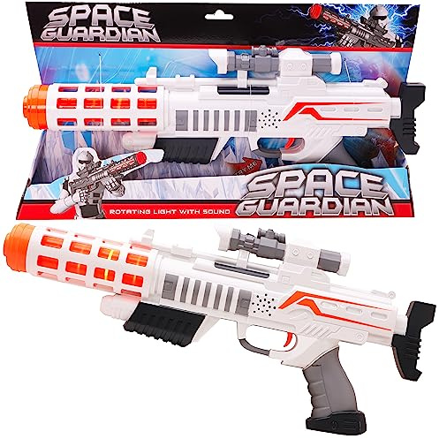 guardián del Espacio - Arma Espacial con Sonido - Juguetes para niños - Accesorios de Disfraces ...