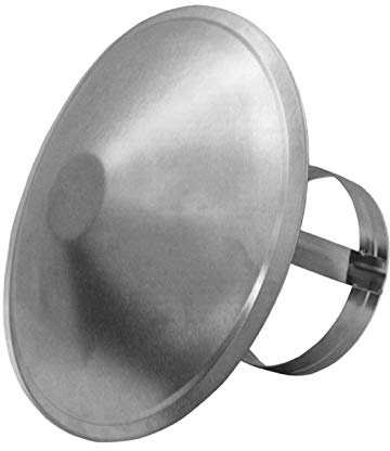 DZDZXQG Comignolo Rotante, Cappuccio di Protezione della Copertura Antipioggia in Acciaio Inossidabile Cappuccio Finale del Tetto per la Ventilazione Condotto Cappuccio di Ventilazione Cappuccio Ant