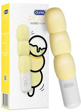 Durex Play Sorbett-Oh, Sex Toy, Vibratore a Velocità Regolabile, Waterproof