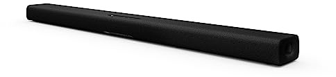 Yamaha True X Bar 40A Dolby Atmos Sound Bar with Built-in Subwoofers, Wi-Fi, Music Streaming, Optional Wireless Subwoofer and Surrounds (Black)