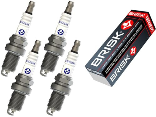 BRISK Super LR17YC 1322 Zündkerzen, 4 Stück