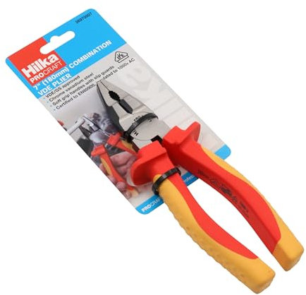 Hilka 26970007 7 (180mm) Combination VDE Pliers