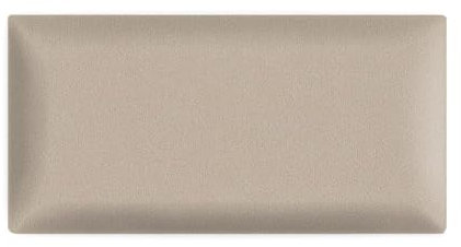 Wandpaneele 3D 15 x 30 cm gepolstert – für sehr einfache Selbstmontage, aus Velourstoff, mit weicher Füllung, Farbe Gold – Kopfteil als Dekoration für Schlafzimmer, Büro, Kinderzimmer, Diele