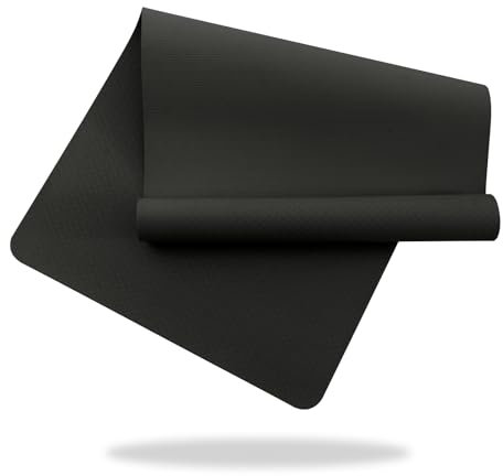 Good Nite Yoga Matte Groß Yogamatte XXL 190 x 80 x 0.6 cm Gymnastikmatte Sportmatte Rutschfest TPE Fitnessmatte Trainingsmatte Pilates Matte für Yoga Pilates Training Gym