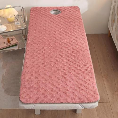 Kosmetikliege Auflage Lash Couch Gelb 60x180cm Matratzenauflage Matratzentopper für Massageliege Lash Liege Auflage mit Trapez (Bett Nicht inklusive)