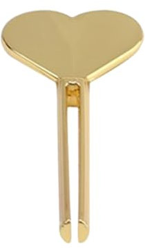 Exprimidor de pasta de dientes de acero inoxidable, rodillo exprimidor de tubo de metal para pasta de dientes, pintura cosmética y tinte para el cabello, 1 pieza TQk867 (dorado, 6,2 x 2,5 cm)