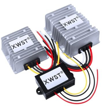 JJCFGRDM Convertitore stabilizzatore DC DC 9-36V 12V 24V a 12V 1-30A Boost Power Inverter Regolatore di Tensione Adattatore for LED(1A ABS Plastic L)