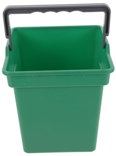 Ciieeo Cleaning Bucket Lid and Handle Square Bin Portable Water Bucket Multipurpose Home Supplies