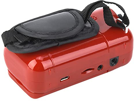 HEEPDD Kinderkamera, Rot Tragbare Robuste HD Digital Video Camcorder Spielzeug mit 2 -Zoll -TFT LCD SCEEN für Geburtstag Weihnachtsferiengeschenke (Rot)