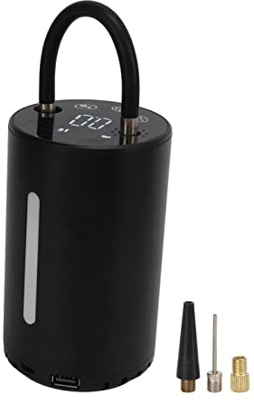 Flammatore di pneumatici a cordone elettrico portatile 150 psi con display LCD a batteria 4000 mAh e luce a LED per le gomme per motociclisti per auto giocattoli gonfiabili e