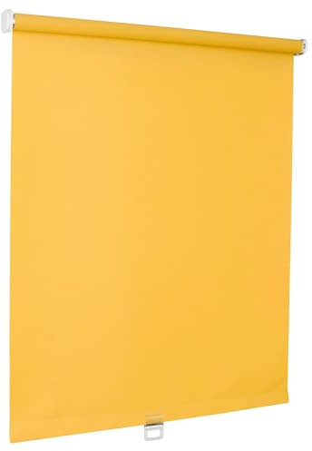 Print Cycero packaging Springrollo - Mittelzugrollo - 200 x 180 cm orange - Lichtdurchlässig Mittelzugrollo, Zugrollo - Tageslicht Schnapprollo - Verdunkelungsrollo - Standard Stoff Rollo