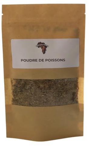 Polvere di pesce – Condimento naturale per salse e brodi africani – 50 g
