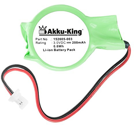 Backup, CMOS Batterie kompatibel mit HP 152605-003 - Li-Ion 200mAh - für Armada E500, E700, M300, M700, V300