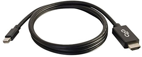 C2G 54422 adaptador de cable de vídeo 3,04 m Mini DisplayPort HDMI Negro - Adaptadores de cable de vídeo (3,04 m, Mini DisplayPort, HDMI, Macho, Macho, Negro)