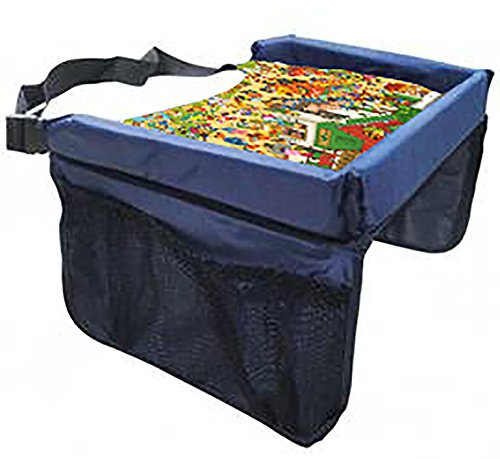 Unitec 73728 Spiel Reiseunterlage Esstisch Spieltisch Reisetisch für Kinder mit Motiv Bauernhof tragbar