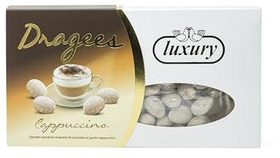 Buratti Confetti Dragees Cappuccino Spolverato - gr.500