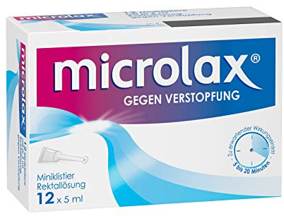 Microlax Abführmittel bei Verstopfung, auch für Babys & Schwangere | MICROLAX - Die schnelle und sanfte Hilfe bei Verstopfung