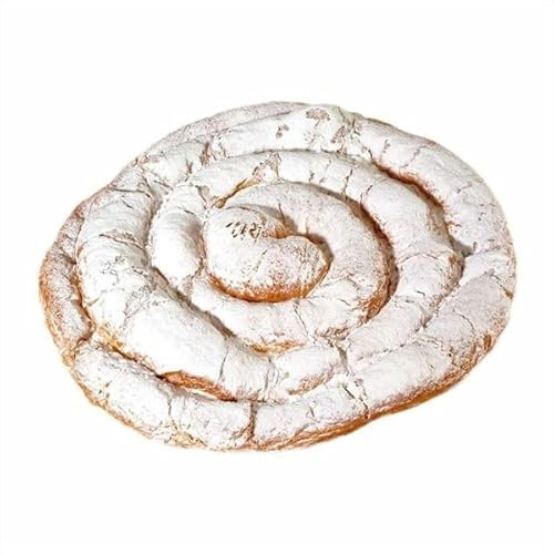 El Paladar pack 2 ensaimadas artesanas de cabello de ángel 750-800g aprox cada una, repostería tradicional menorquina gourmet