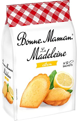 Lot de 6 unités *** BONNE MAMAN Madeleines au citron 12 madeleines 300g*** soit un format carton de 6 unités ***