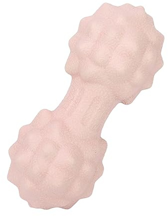 Doppelter Lacrosse-Massageball, Ergonomisches Design, Hautfreundlicher Erdnuss-Massageball, Vielseitig Einsetzbar für Übungen (Rosa)