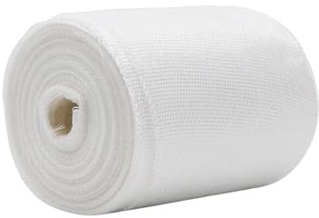 Begino Fiberglass Cloth Tape Non Adhesive Fiberglass Repair Tape Plain Weave Fiberglass Cloth Roll for Joint Repair, Reinforcement, Resin Saturation, Heat-Resistance, Insulation (4 in x 99 FT)