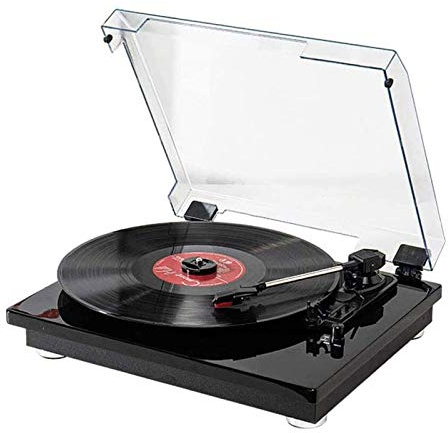 Retro Gramophone Antique Living Room European Style LP Vinyl Record Player Vintage Record Player