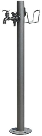 Fontaine exterieure de jardin,fontaine exterieur,colonne à eau de jardin en acier inoxydable,colonne à eau de jardin avec robinet,fontaines extérieures,robinet exterieur jardin,colonne d'eau verticale