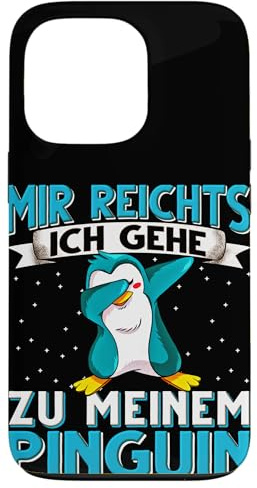 Hülle für iPhone 13 Pro Mir Reichts Ich Gehe Zu Meinem Pinguin Penguin