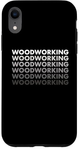 Coque pour iPhone XR Travail du bois