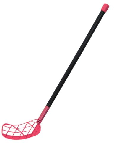 Hellery Field Hockey Stick Floorball Stick Compact Design für Kinderlänge 75 cm für Lustige Übungsmannschaft Sport Sportarten, Rot