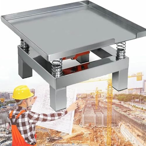 Vibrateur éLectrique pour BéTon Table vibrante pour à plaque plate, banc d'essai vibrant, 3 000 tr/min, pour laboratoire