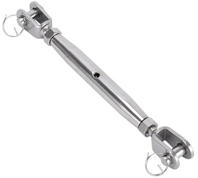 Jaw and Jaw Turnbuckle Outdoor Turnbuckle Rigging Screw for Tensioning Cable M10