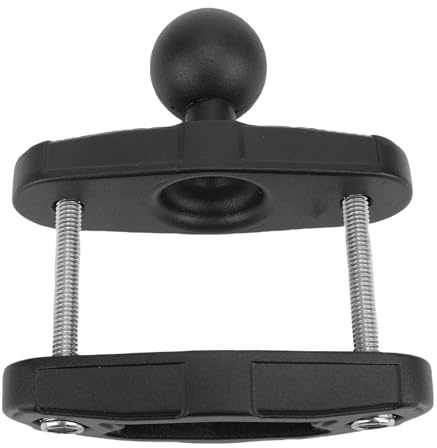 Soporte Ajustable, Base Montaje Ligera con Abrazadera Bola para Postes Cuadrados 3.8 cm, Soporte Universal for Carretilla Elevadora Tractor Maquinaria Agrícola