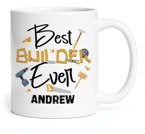 Multicolore Tazze Da Tè Best Builder Evers Men Tazza Da Caffe Moderne Tazzine Da Caffè Per Tè Festa Compleanno 330Ml