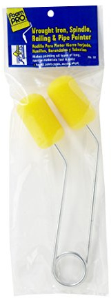 Foampro 32 Wrought Iron, Spindle & Railing Painter,Yellow