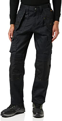 DEWALT Pro Tradesman Black Trousers 36W 31L