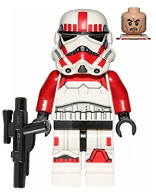 LEGO Star Wars The Force Awakens : Minifigur Imperial Shock Trooper mit Blaster NEU