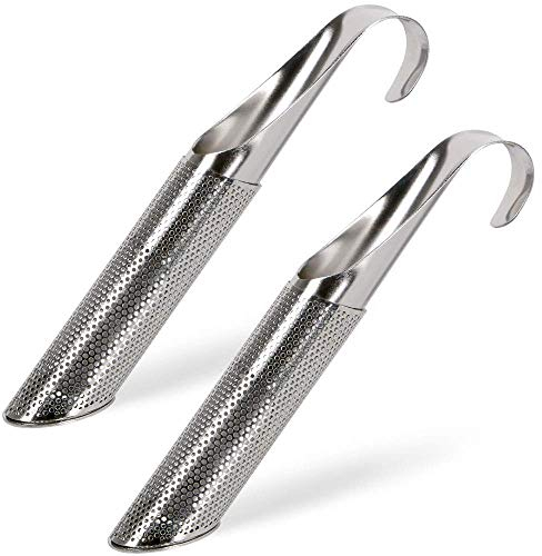 Vicloon Infusor de Té de Acero Inoxidable, 2 Piezas Hoja de Té Colador de Té, Filtro de té de Hojas Sueltas, Infusor de Té Tubo, Filtros de Té para Tè de Hojas Sueltas y Especias, Colador de té