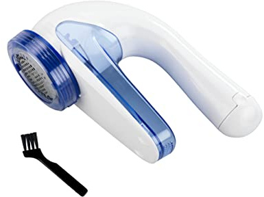 Wenko 65010100 rasoio a biancheria Esclusivo, Bianco/Blu, 10,5 x 17,5 x 6,5 cm