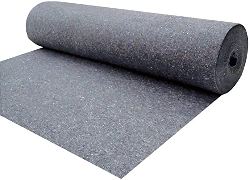 1x Alfa Teichvlies Schutzvlies 500 g/m² - 1 m x 50 m - zum Schutz der Teichfolie vor Beschädigungen, Schutzvlies für Ihren Poolboden