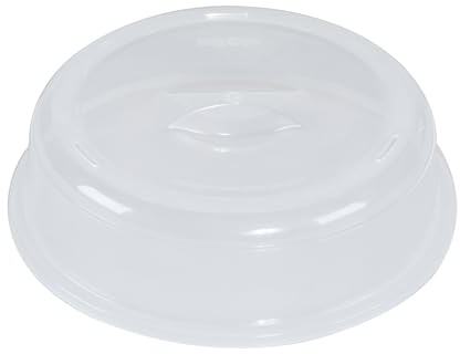 Nordic Ware tapa de microondas para calentar alimentos, protector de salpicaduras cocina de plástico, mantiene limpio el microondas, fabricado en EE. UU., color: transparente