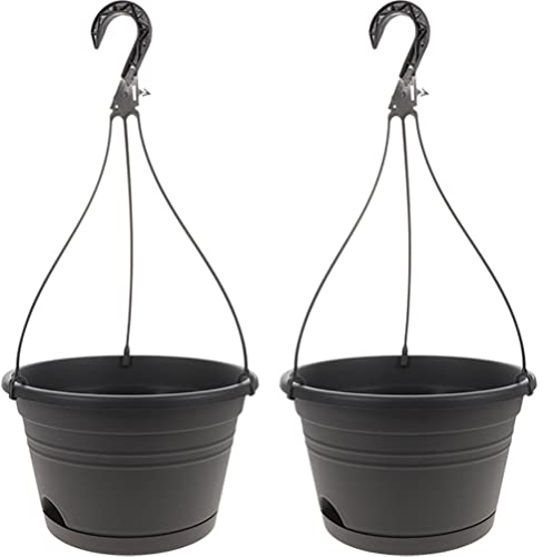 2 Pièces Pot De Fleur Support Succulent Suspendu Pot Mural Pots De Fleurs Suspendus Semis Pot De Pépinière Cache-Pot Suspendu Pots De Départ Ligne Métallique Plante Plastique P518