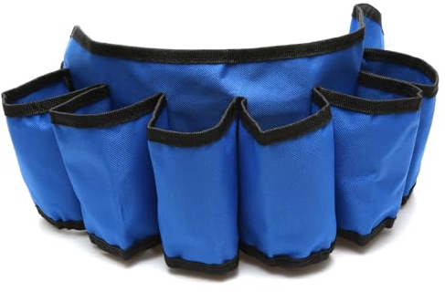 FL HUA Tragbare Bierhalter Gürtel mit 6 Tasche, Nylon Bierflasche Gürtel für Party, Bier Gürtelhalter für Angeln Camping Wandern