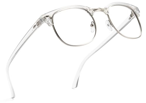 Cyxus Blaulichtfilter Brille Ohne Stärke Herren Damen Mode Computer Schutzbrille Bildschirmbrille Gaming Brille 8056