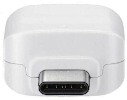 Mr. Gadget's Solutions Adaptador USB tipo C/USB OTG compatible con Galaxy S9, S8 Plus, Note 8, A3, A5, color blanco