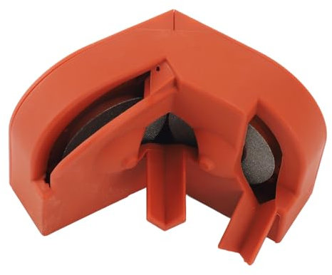 Drill Bit Sharpener Orange Portable Multipurpose Drill Bits Grinding Sharpener Drill Grinder Grinding Tool Drill Bit Sharpener for High Speed Steel Carbide Cobalt Drill Bits